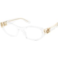 Miu Miu MU03WVF アジアフィット 15Z1O1 サングラス - 女性用 - クリア