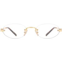 Miu Miu MUA54S 5AK08N 青-Light Block サングラス - 女性用 - 金色