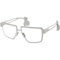 プラダ Prada PR D56S 1BC10W 青-Light Block サングラス - 女性用 - Silver