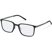 Rodenstock R7173 A000 Men's Eyeglasses Black Size 54 - Blue Light Block Available