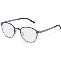 Rodenstock R7169 C000 Men's Eyeglasses Blue Size 50 - Blue Light Block Available