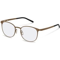 Rodenstock R7179 D000 Men's Eyeglasses Brown Size 52 - Blue Light Block Available
