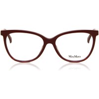 Max Mara MM5018 066 Women’s Eyeglasses Red Size 53 - Blue Light Block Available