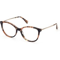 Max Mara MM5027 052 Women’s Eyeglasses Tortoiseshell Size 53 - Blue Light Block Available