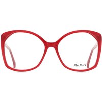 Max Mara MM5029 066 Women’s Eyeglasses Red Size 57 - Blue Light Block Available