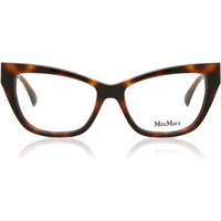 Max Mara MM5053 052 Women’s Eyeglasses Tortoiseshell Size 53 - Blue Light Block Available