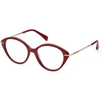 Max Mara MM5075 066 Women’s Eyeglasses Red Size 52 - Blue Light Block Available