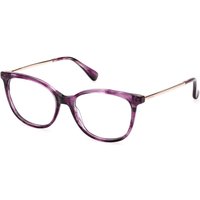 Max Mara MM5008 083 Women’s Eyeglasses Purple Size 52 - Blue Light Block Available
