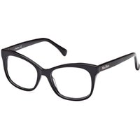 Max Mara MM5094 001 Women’s Eyeglasses Black Size 52 - Blue Light Block Available