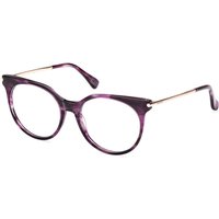 Max Mara MM5107 083 Women’s Eyeglasses Purple Size 53 - Blue Light Block Available