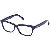 Max Mara MM5133 90 Women’s Eyeglasses Blue Size 54 - Blue Light Block Available