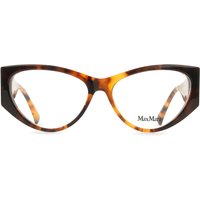 Max Mara MM5174 056 Women’s Eyeglasses Tortoiseshell Size 55 - Blue Light Block Available