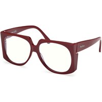 Max Mara MM5181-B 069 青-Light Block サングラス - 女性用 - バーガンディ