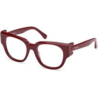 Max Mara MM5183 069 Women’s Eyeglasses Burgundy Size 51 - Blue Light Block Available