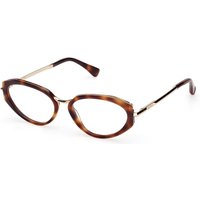Max Mara MM5185 052 Women’s Eyeglasses Tortoiseshell Size 53 - Blue Light Block Available