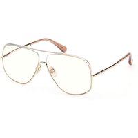 Max Mara MM5222-B 032 青-Light Block サングラス - 女性用 -
