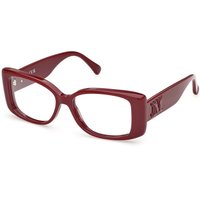 Max Mara MM5250 069 Women’s Eyeglasses Burgundy Size 54 - Blue Light Block Available