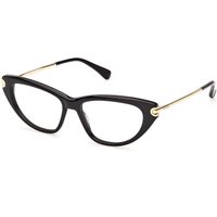 Max Mara MM5254 001 Women’s Eyeglasses Black Size 54 - Blue Light Block Available