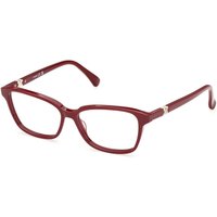 Max Mara MM5261 069 Women’s Eyeglasses Burgundy Size 55 - Blue Light Block Available