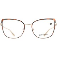 Calvin Klein CK22101 213 Men's Eyeglasses Gold Size 54 - Blue Light Block Available