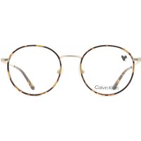 Calvin Klein CK24114 235 Men's Eyeglasses Gold Size 49 - Blue Light Block Available
