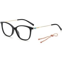 Missoni MMI 0064 807 Women’s Eyeglasses Black Size 50 - Blue Light Block Available