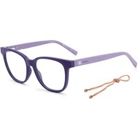 Missoni MMI 0106 ARR Women’s Eyeglasses Purple Size 53 - Blue Light Block Available