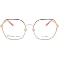 Guess GU2912 029 Women’s Eyeglasses Rose-Gold Size 55 - Blue Light Block Available