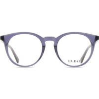 Guess GU5224 090 Men's Eyeglasses Blue Size 48 - Blue Light Block Available