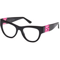 Guess GU2988 074 Women’s Eyeglasses Black Size 50 - Blue Light Block Available