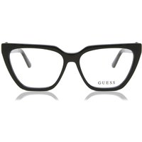 Guess GU2985 001 Women’s Eyeglasses Black Size 54 - Blue Light Block Available