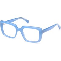 Guess GU50152 084 Men's Eyeglasses Blue Size 53 - Blue Light Block Available