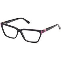 Guess GU50145 001 Women’s Eyeglasses Black Size 56 - Blue Light Block Available