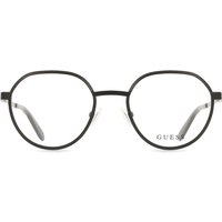 Guess GU50239 002 Men's Eyeglasses Black Size 49 - Blue Light Block Available
