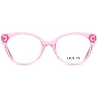 Guess GU50267 Kids 075 Kids' Eyeglasses Pink Size 46 - Blue Light Block Available