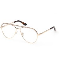 Guess GU50321 032 Women’s Eyeglasses Gold Size 56 - Blue Light Block Available