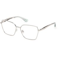 Guess GU50384 095 Women’s Eyeglasses Silver Size 55 - Blue Light Block Available