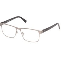 Guess GU50450 011 Men's Eyeglasses Silver Size 56 - Blue Light Block Available