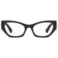Moschino MOS632 807 Women’s Eyeglasses Black Size 53 - Blue Light Block Available