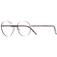 Silhouette 5540/IO 4040 Men's Eyeglasses Purple Size 53 - Blue Light Block Available
