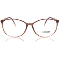 Silhouette SPX Illusion Full Rim 1604/75 3530 Women’s Eyeglasses Brown Size 52 - Blue Light Block Available
