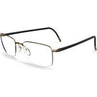 Silhouette Illusion Nylor 5560/75 7530 Men's Eyeglasses Black Size 52 - Blue Light Block Available