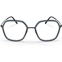 Silhouette Dynamics Colorwave Contour Fullrim 4569/75 9040 サングラス - 女性用 - 青