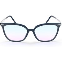 Silhouette Vibrant Horizon Fullrim 1623/75 4615 Women’s Eyeglasses Blue Size 55 - Blue Light Block Available