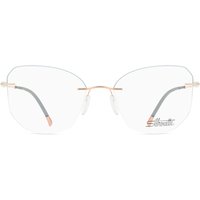 Silhouette Purist Color Groove Demo リムレス 5561/LM 3685 サングラス - 女性用 - 金色