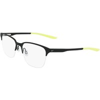 Nike 8049 007 Men's Eyeglasses Black Size 53 - Blue Light Block Available