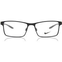 Nike 8047 001 Men's Eyeglasses Black Size 56 - Blue Light Block Available