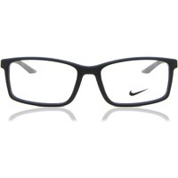 Nike 7287 N 001 Men's Eyeglasses Black Size 54 - Blue Light Block Available