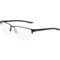 Nike 8054 N 001 Men's Eyeglasses Black Size 55 - Blue Light Block Available