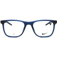 Nike 7056 N 423 Men's Eyeglasses Blue Size 53 - Blue Light Block Available